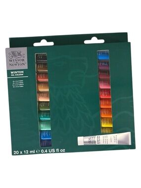 NEW Never Opened Winsor & Newton Winton 20x12ml Oil Colour Paint Tube Set